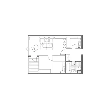 Ferienwohnpark Zwei-zimmer-apartment 55 25 Apartamento *